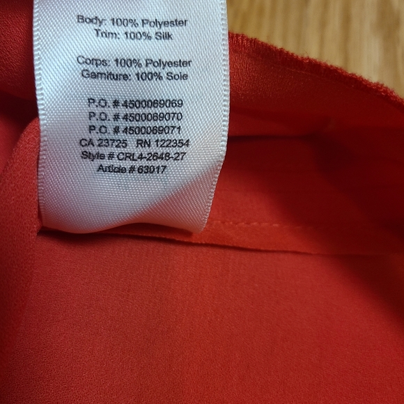 Aritzia Wilfred Allaire Women's Colorful Ruffle One Shoulder Blouse - Picture 11 of 14